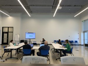 South Bend, Indiana’s Innovation and Technology Department holding a training session for trusted community organizations in advance of ACP outreach